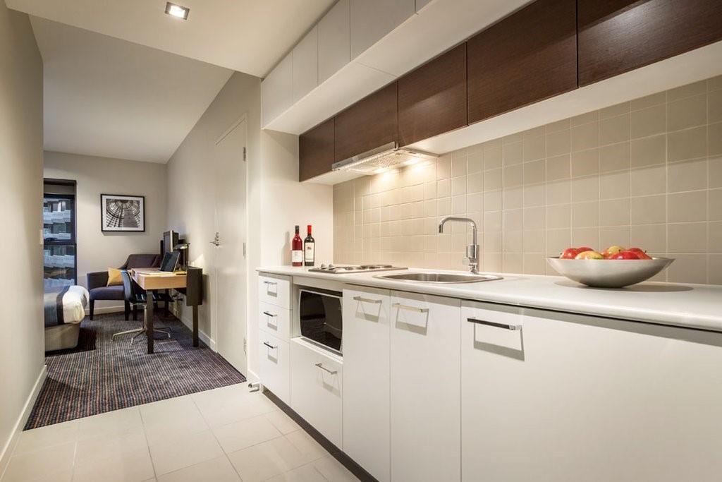 Quest Docklands Aparthotel Melbourne Rum bild