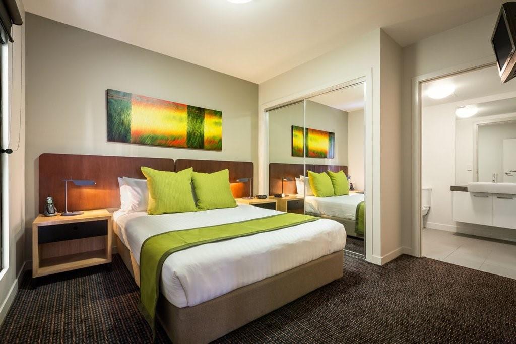 Quest Docklands Aparthotel Melbourne Rum bild