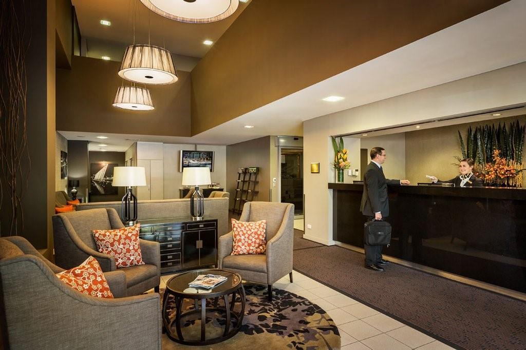 Quest Docklands Aparthotel Melbourne Inreriör bild