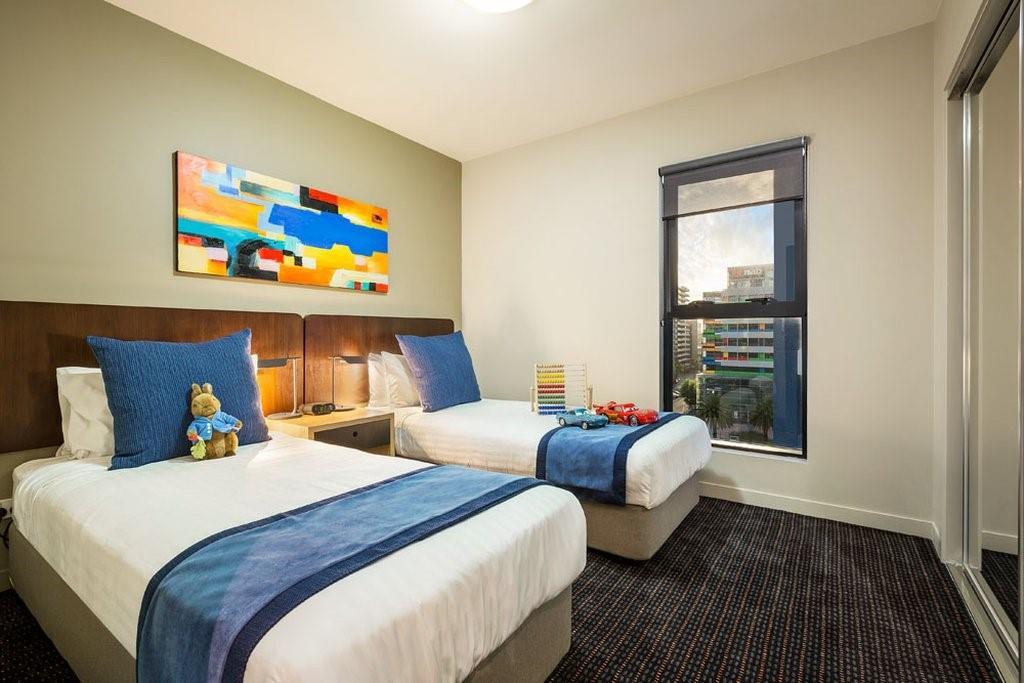 Quest Docklands Aparthotel Melbourne Rum bild