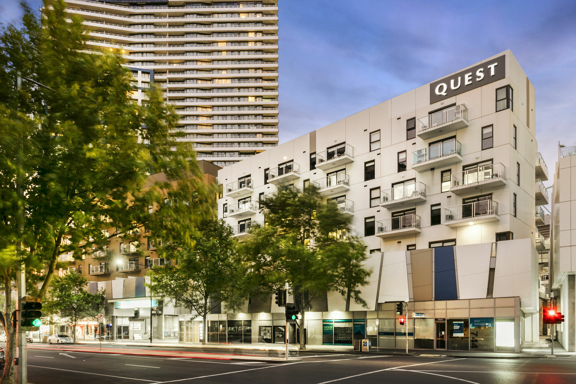 Quest Docklands Aparthotel Melbourne Exteriör bild